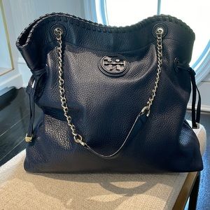Tory Burch Marion Bag Tote - Navy